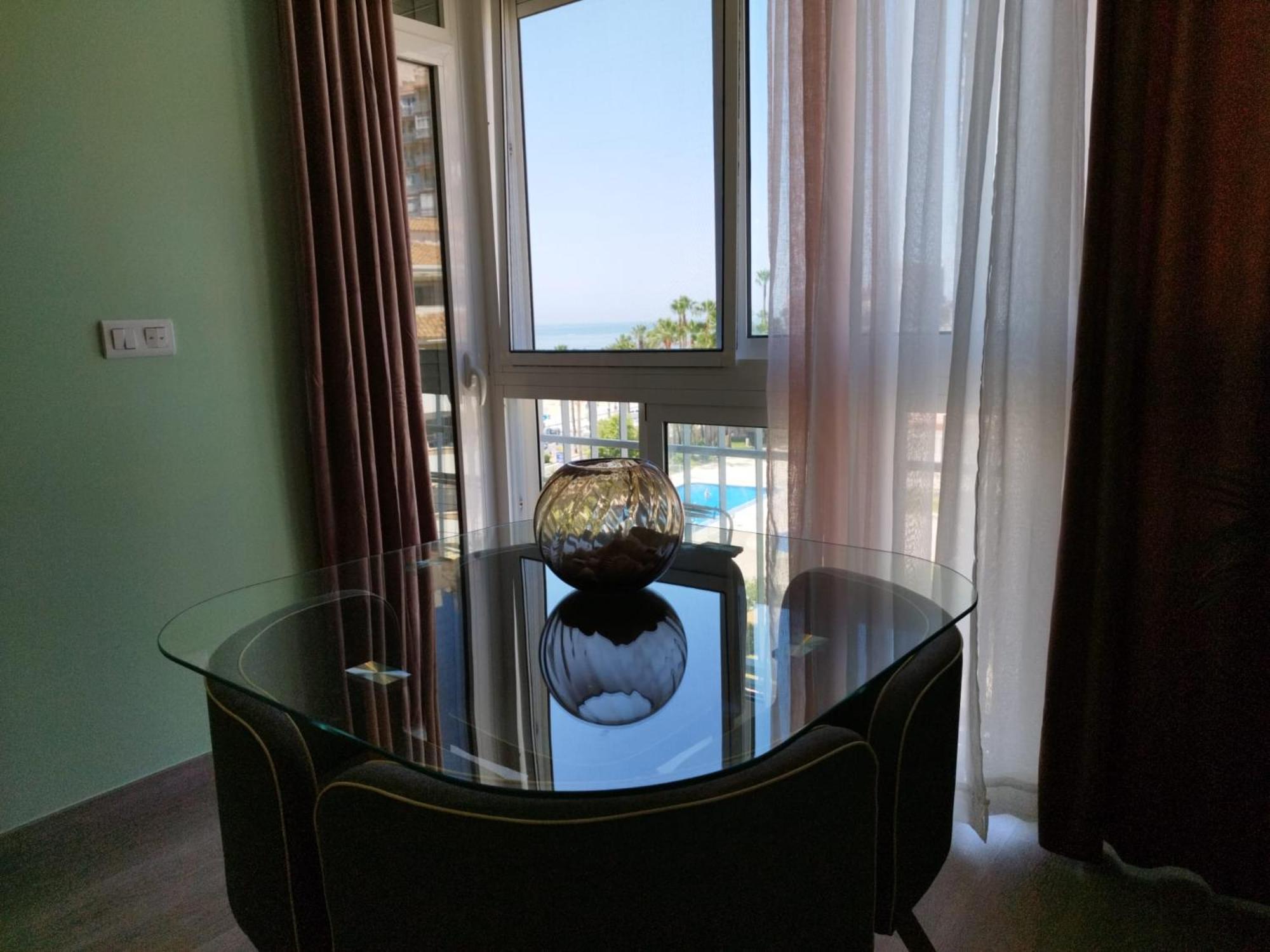 M1 403 Frontal Al Mar Vistas Terraza Y Wifi Appartement Benalmádena Buitenkant foto