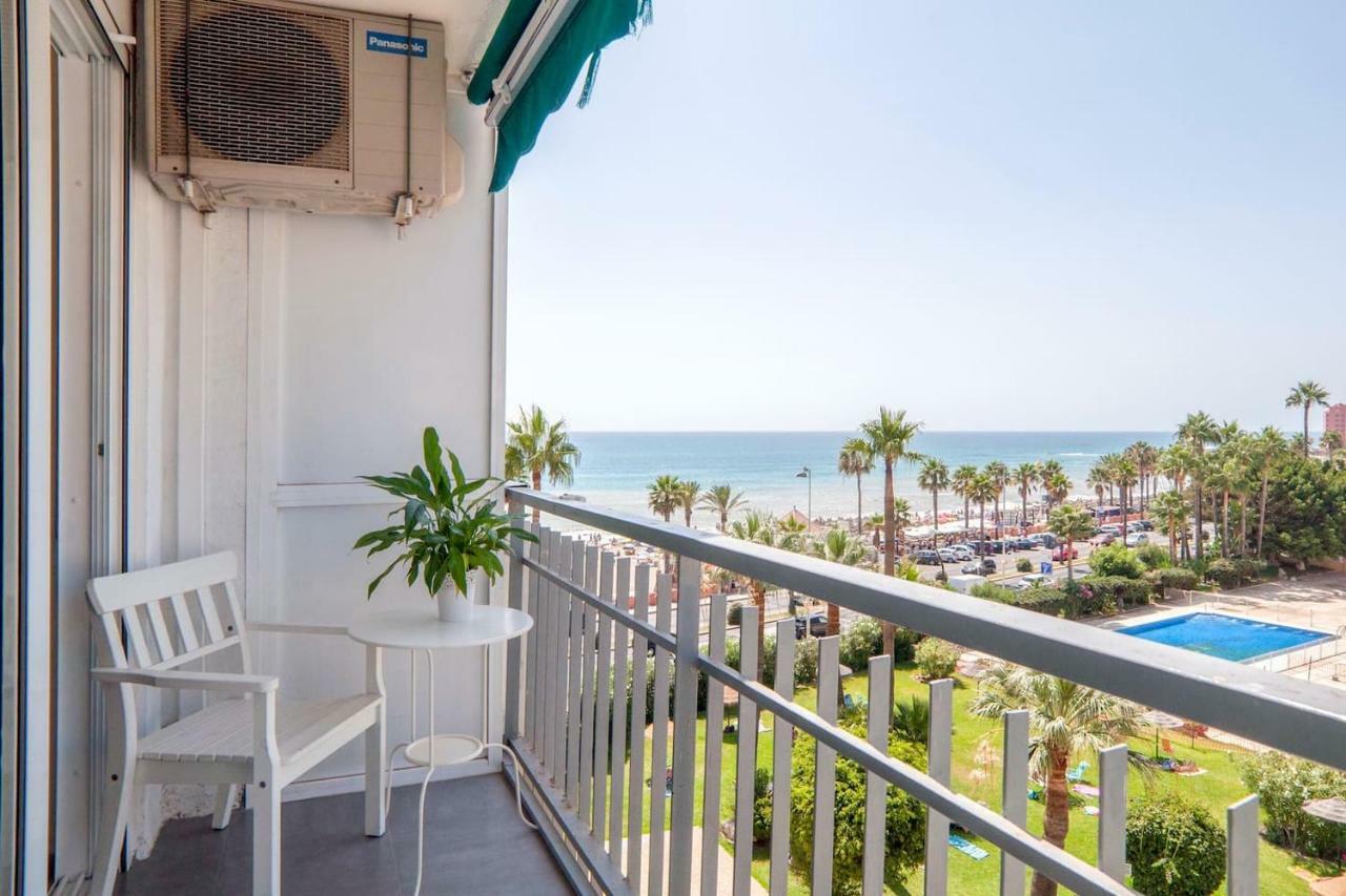 M1 403 Frontal Al Mar Vistas Terraza Y Wifi Appartement Benalmádena Buitenkant foto